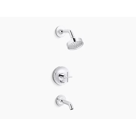 Kohler Purist R/T B&S Trm/Crs Hdls, 35-Deg Spt T14420-3G-CP